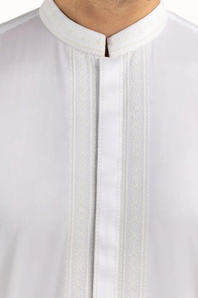 Regular Fit Embroidered Suits