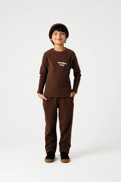 Boys Brownstone Sport Waffle Co-ord Set