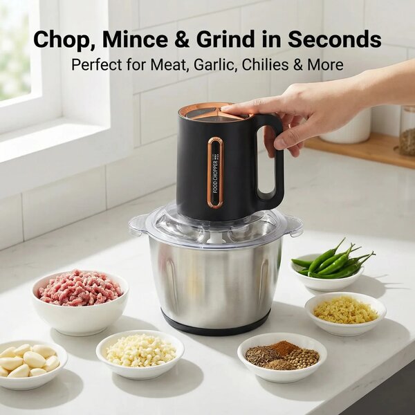 Home.co - Stainless Steel Maxi-Chopper - SB-2572