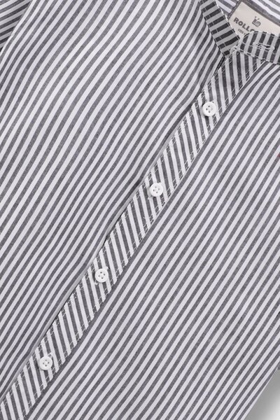 Smart Striped Cotton Casual Shirt