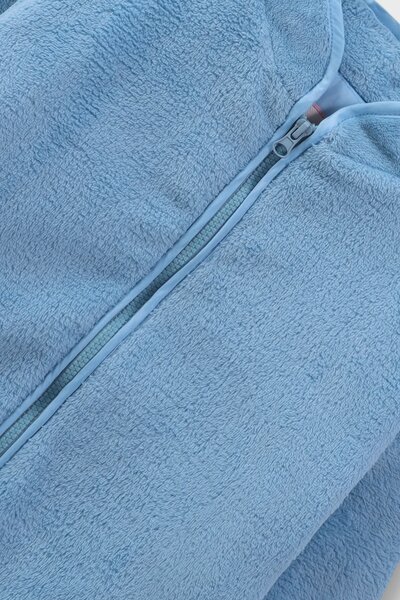 Girls Blue Frosty Fleece Jacket