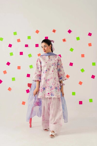 Azzura - 3Pc Printkari Suit