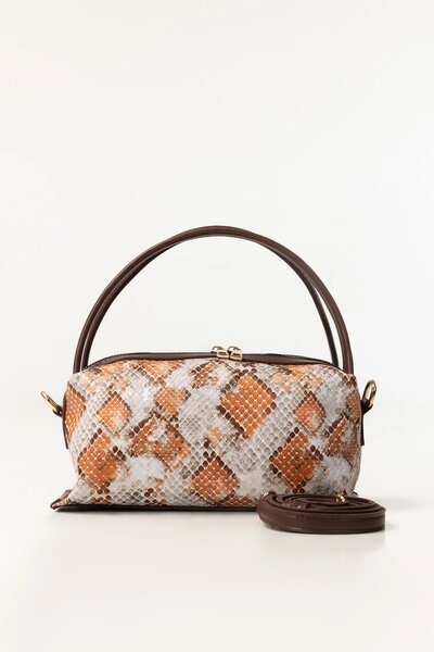 Orange Hand Bags IBS-HDB26-030