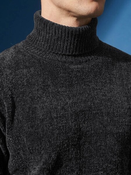 Charcoal Men’s High Neck (TNS-031)