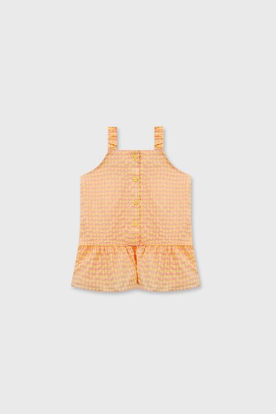 Sunny Checks Cotton Top