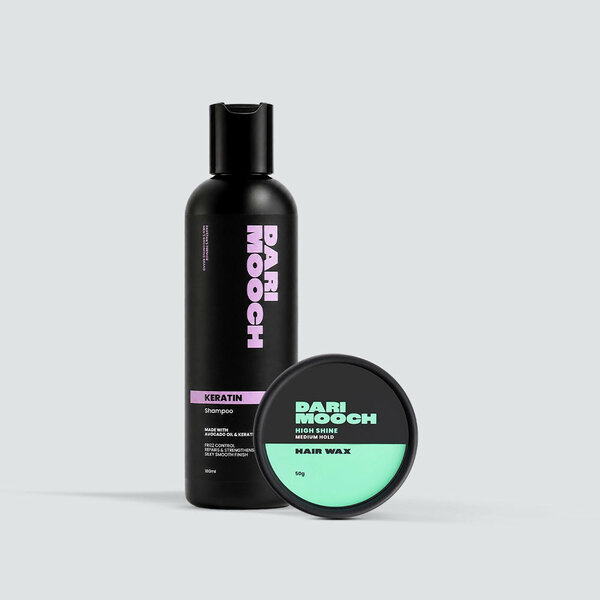 Hair Wax + Keratin Shampoo