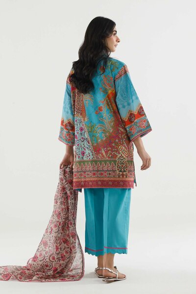 Stitched Printed Lawn Suit