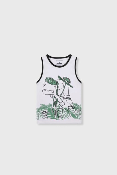 Boys Dino Discovery Tank Top