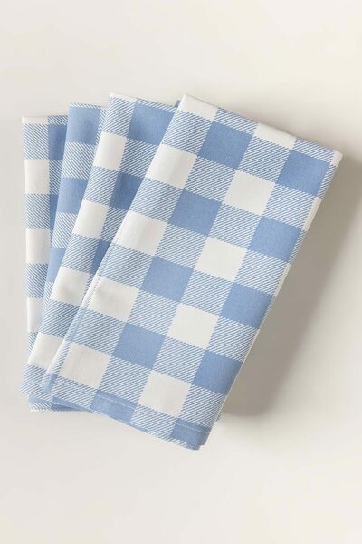 AW23-Checks Placemat and Runner Set