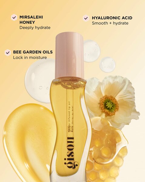Gisou Honey Infused Lip Oil Honey Gold