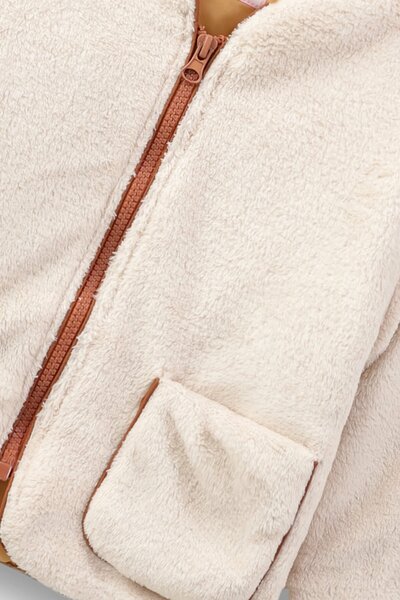 Girls Cocoa Cloud Fleece Jacket