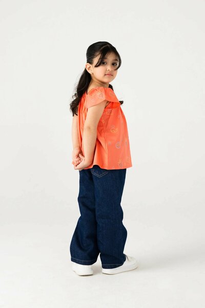Peach Meadow Charm Top