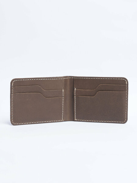 Brown Leather Card Holder (W-274)