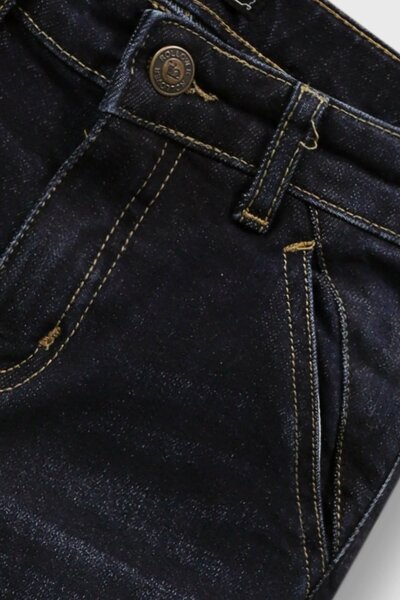 Boys Deep Blue Denim Jeans