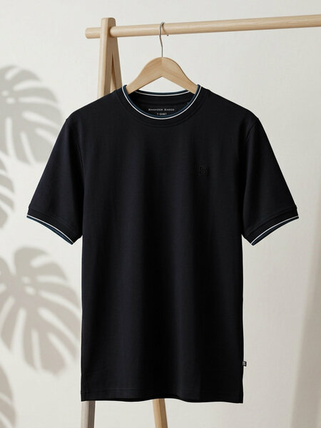 Black Basic T-Shirt (TEE-506)