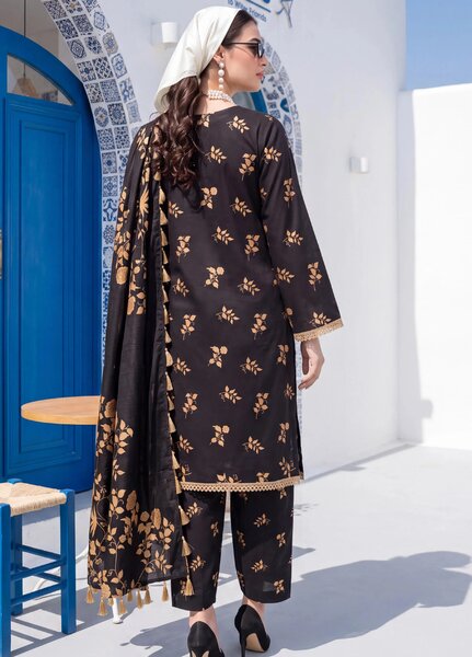 Coco by Al Zohaib Unstitched Printed Cambric 3 Piece Suit AZ26UCC D-02 - Casual Collection