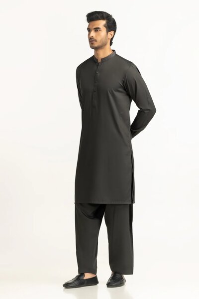 Regular Fit Embroidered Suits