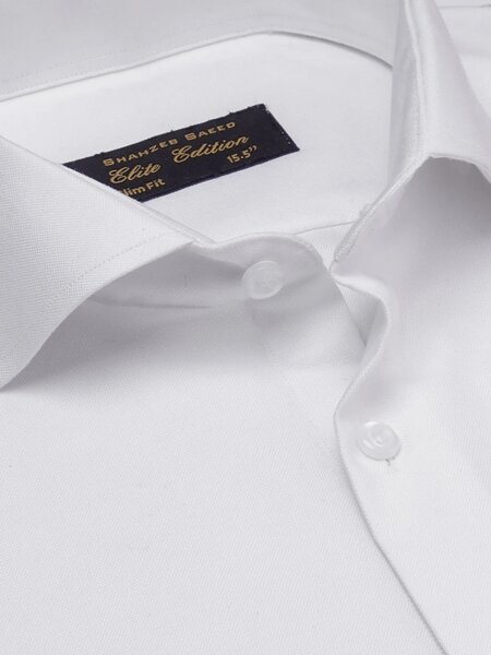 White Plain, Cutaway Collar, Elite Edition, Men’s Formal Shirt (FS-2459)