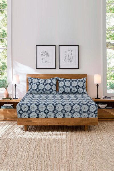 Printed Fitted Sheet Set