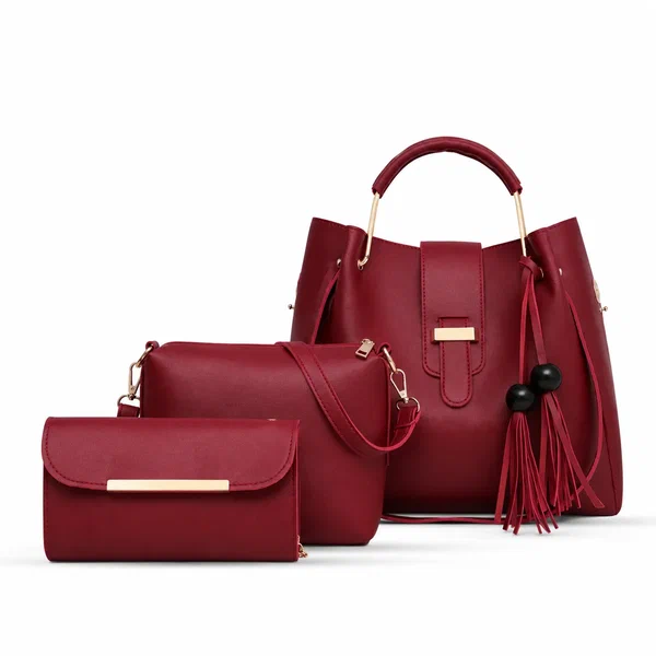 Alexa 3 Pcs Maroon