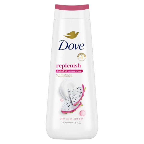 Dove - Replenish Dragon Fruit & Coconut Cream Body Wash - 20 Fl Oz (591ml)
