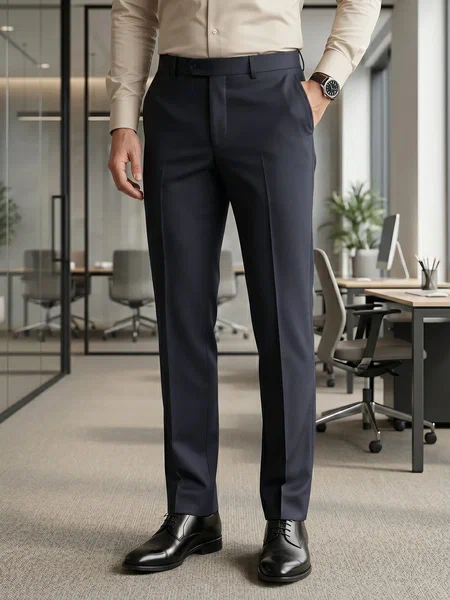 Charcoal Executive Formal Dress Pant (FDT-404)