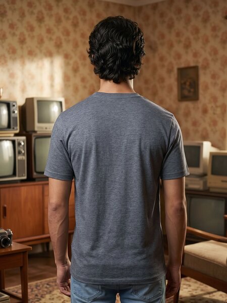 Charcoal Basic T-Shirt (TEE-515)