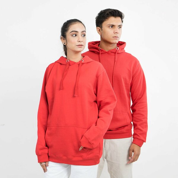 VYBE - Basics - Kangaroo Hoodie - Red