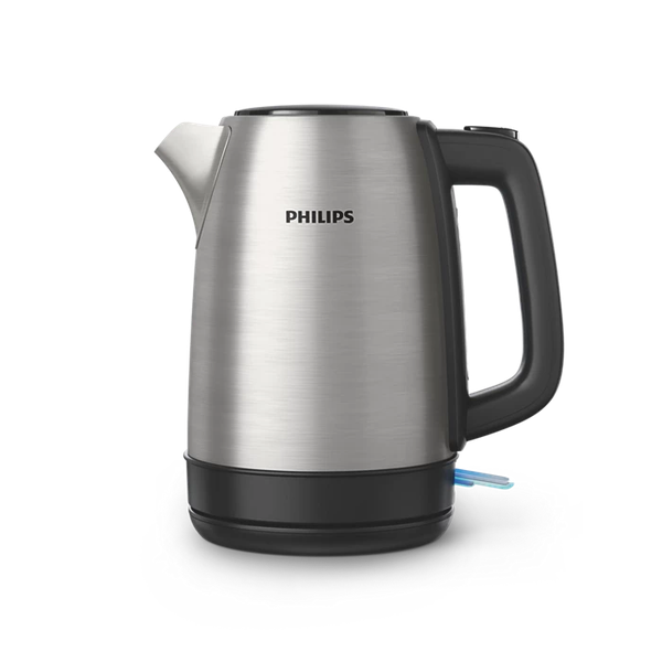 Philips Daily Collection Metal Kettle – HD9350/92 | 1.7L Stainless Steel Fast-Boil Electric Kettle