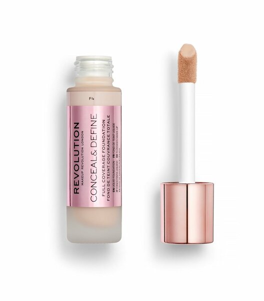 Makeup Revolution Conceal & Define Foundation - F4