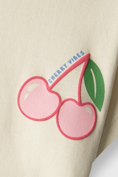 Cream Cherry Pop T-shirt