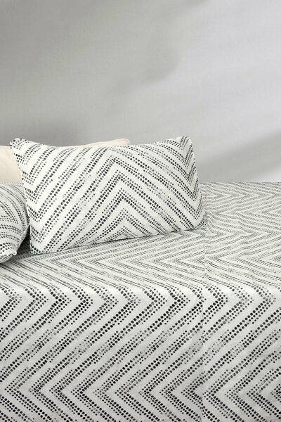 Stippling T-200 Bed Sheet Set