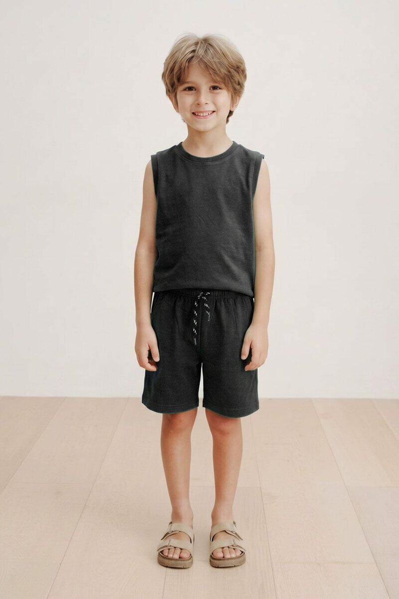 Tiny Teens Kid's Sleeveless Twin Set