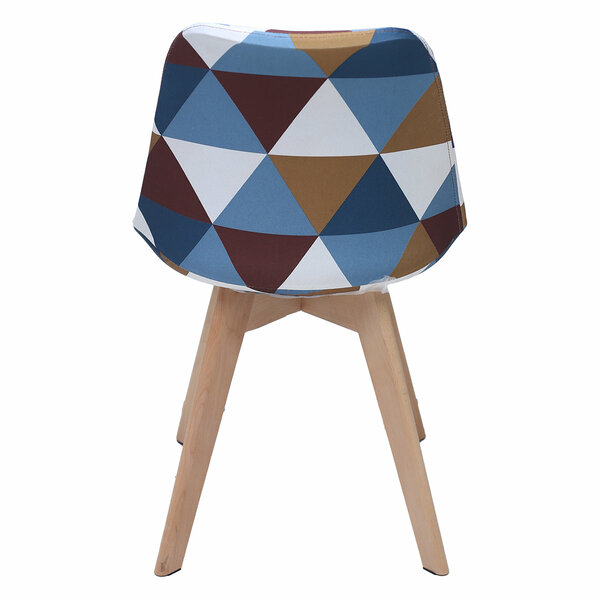 Gigma Printed  W/Fabric Chair