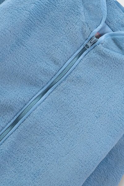Girls Blue Frosty Fleece Jacket