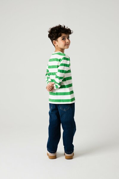 Boys Mickey Stripe Graphic Tee
