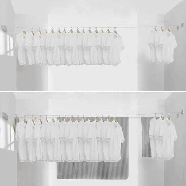 Home.Co- Modern Retractable Washing Line