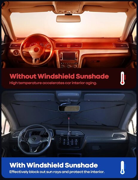 Home.Co - Car Sunshade Umbrella