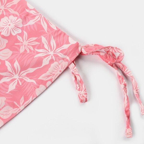 Girls Poly Lawn Casual Top (Mellow) – Pink