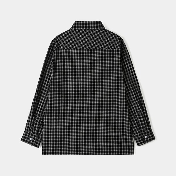 Boys Yarn Dyed shirt (Classic Check Black)