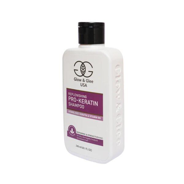 Glow & Glee Replenishing Pro-Keratin Shampoo 240Ml