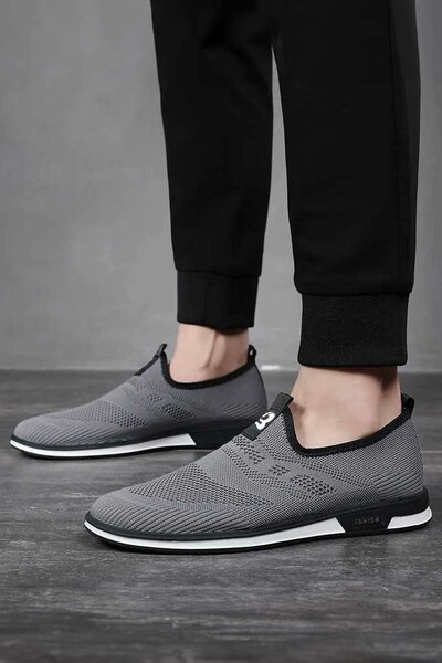 Fashion Men's Breathable Outdoor Slip-on Shoes