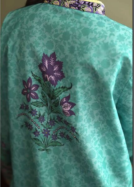 Nirvana by Mushq Unstitched Printed Raw Silk 3 Piece Suit MU26UNR Main Character HUNPS260101 - Festive Collection