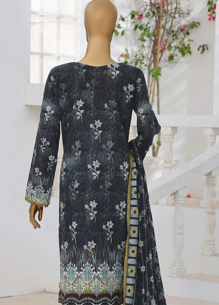 Zouk by HZ Textiles Unstitched Printed Lawn 3 Piece Suit HZ26UZL ZEC-1160 - Casual Collection