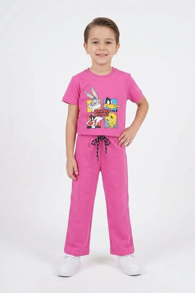 Tiny Teens Kid's Looney Tunes Terry Twin Set