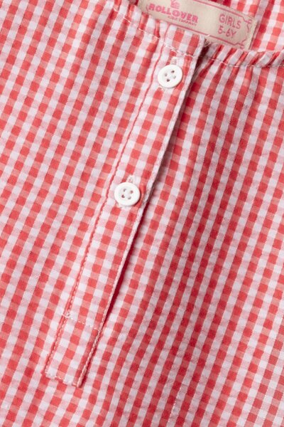 Cherry Check Cotton Co-ord Set