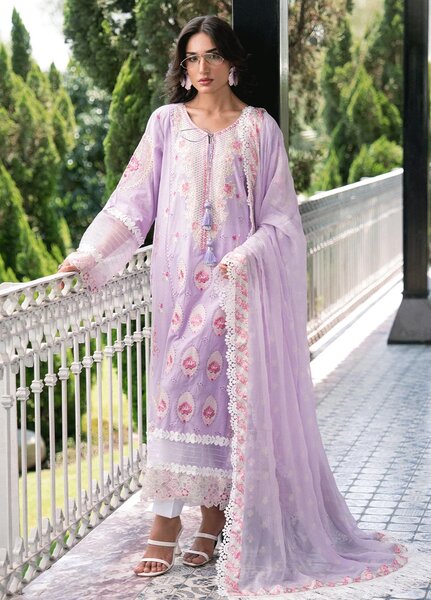 Raum by Sarb Unstitched Embroidered Lawn 3 Piece Suit RS26ULL RLL-03 - Eid Collection