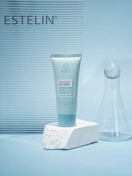 Estelin Glutathion+VitaminB3 Romantic Whitening Deodorant Dry Serum 60Ml