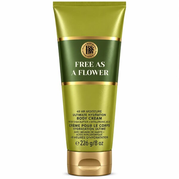 Bath & Body Works - Ultimate Hydration Body Cream - Free As A Flower 226g