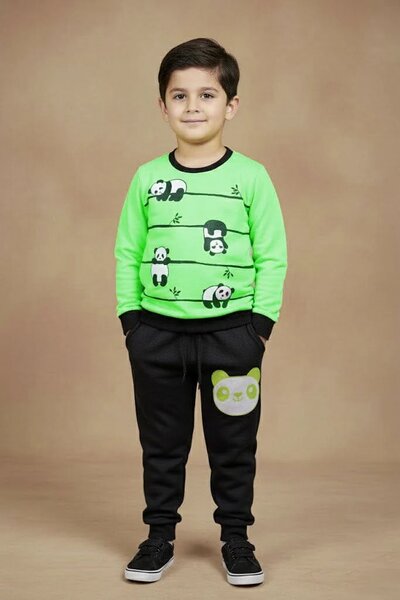 Boy's Panda Twin Set
